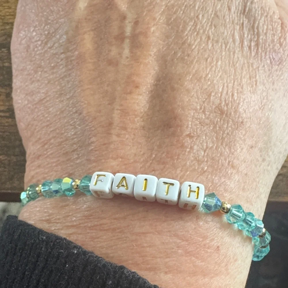 Sunshine Daydream Blue Beaded 